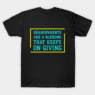 Eternal Blessings: Grandparents-Inspired T-Shirt